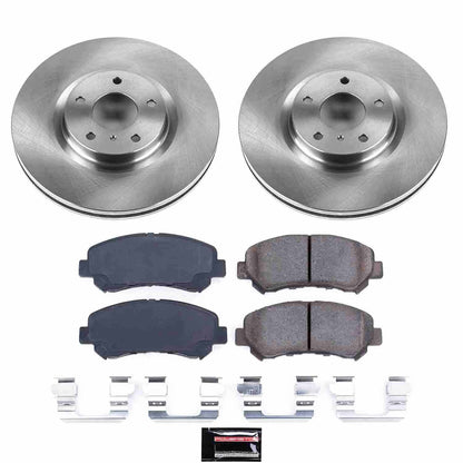 PowerStop Power Stop 09-14 Nissan Maxima Front Autospecialty Brake Kit KOE3076