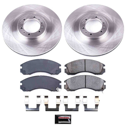 PowerStop Power Stop 00-04 Mitsubishi Montero Sport Front Autospecialty Brake Kit KOE3091