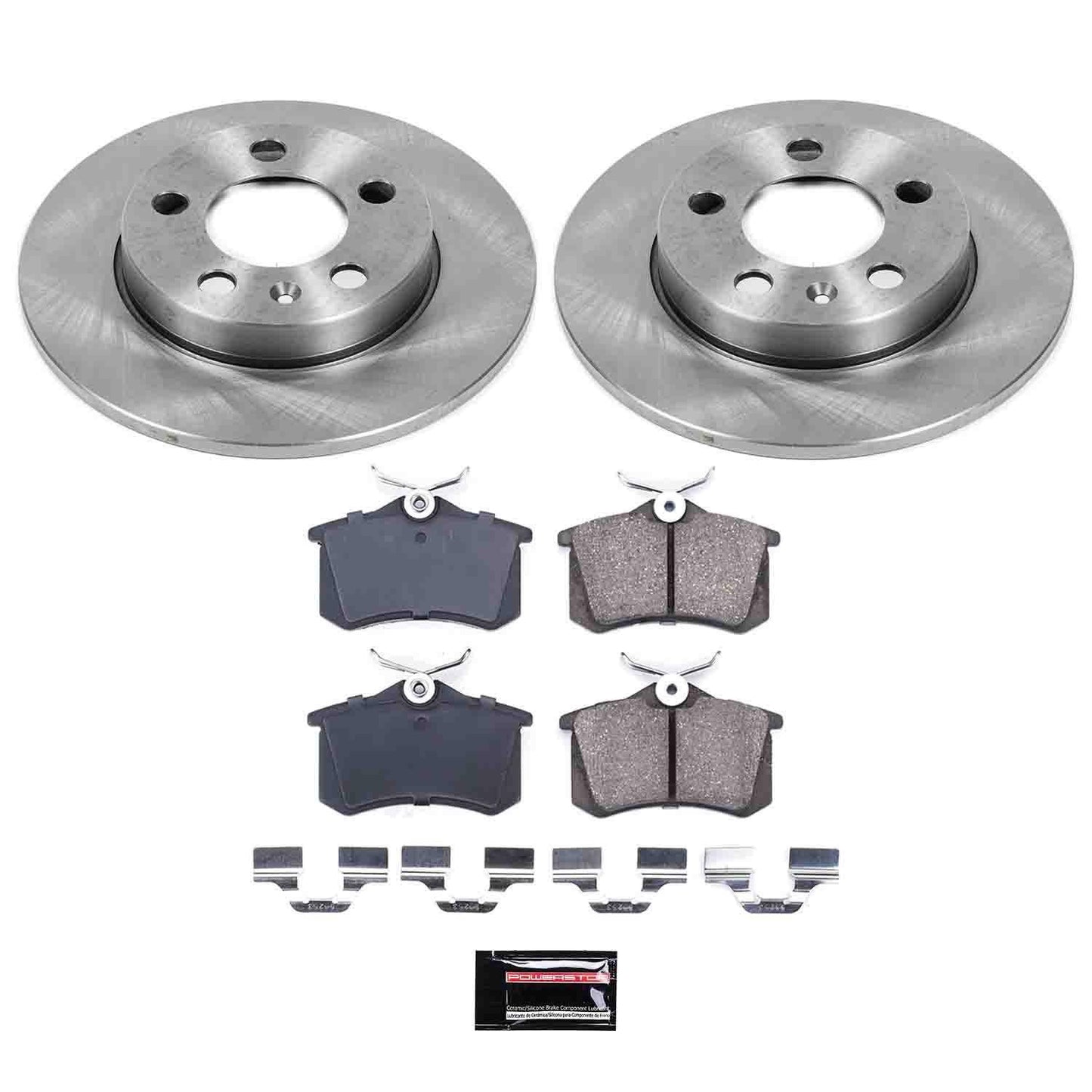 PowerStop Power Stop 00-06 Audi TT Quattro Rear Autospecialty Brake Kit KOE3093