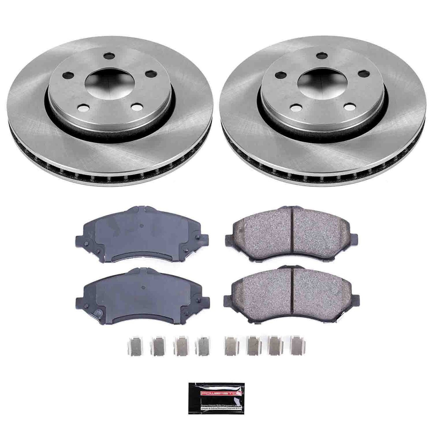 PowerStop Power Stop 07-17 Jeep Wrangler Front Autospecialty Brake Kit KOE3097