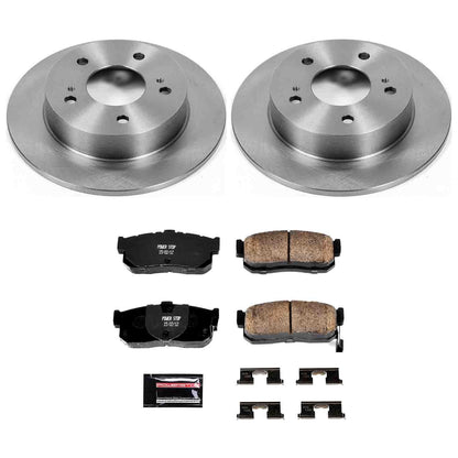 PowerStop Power Stop 89-94 Nissan Maxima Rear Autospecialty Brake Kit KOE3099