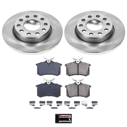 PowerStop Power Stop 02-05 Audi A4 Rear Autospecialty Brake Kit KOE3109