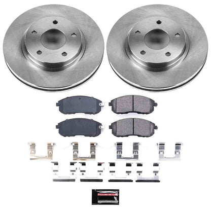 PowerStop Power Stop 99-01 Nissan Maxima Front Autospecialty Brake Kit KOE3137