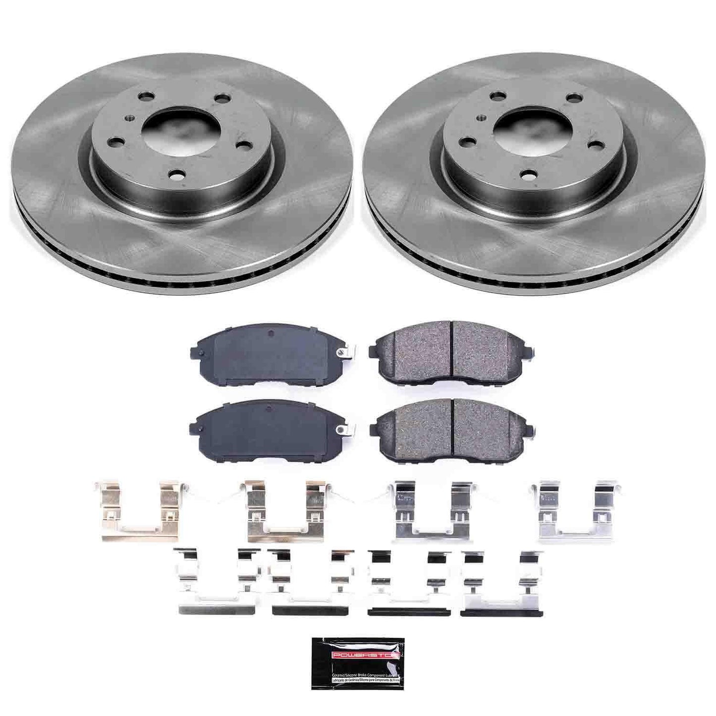 PowerStop Power Stop 03-05 Infiniti G35 Front Autospecialty Brake Kit KOE3140