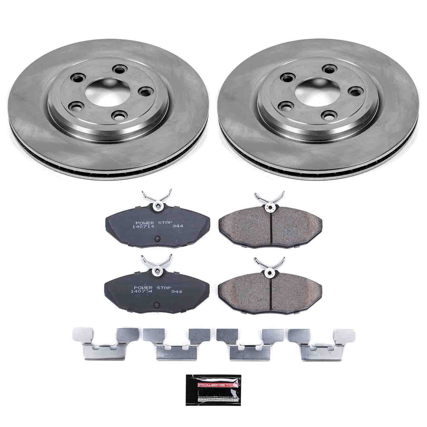 PowerStop Power Stop 03-05 Jaguar S-Type Rear Autospecialty Brake Kit KOE3141