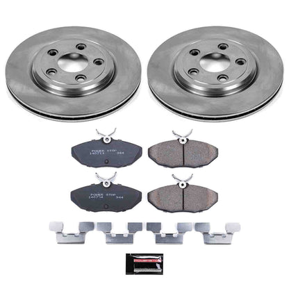 PowerStop Power Stop 03-05 Jaguar S-Type Rear Autospecialty Brake Kit KOE3141