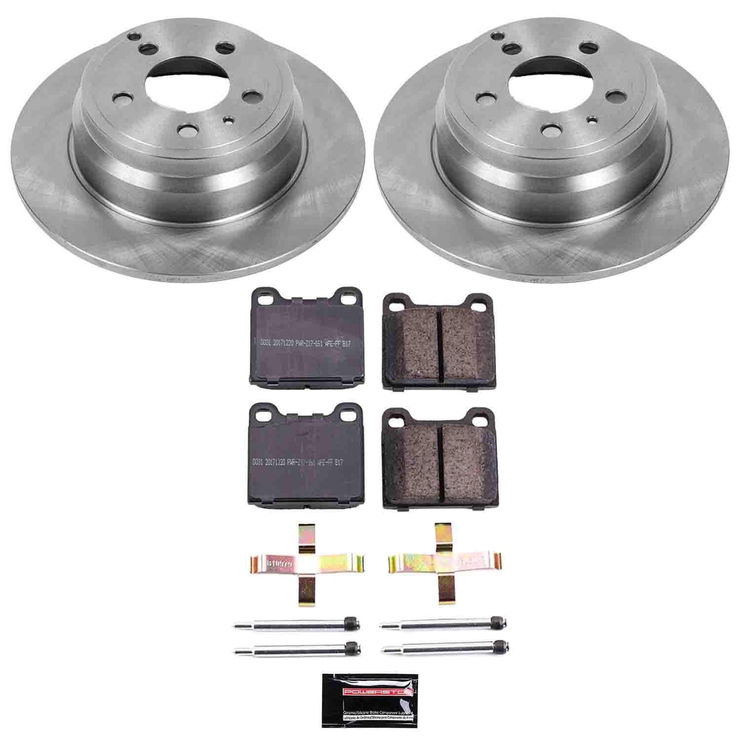 PowerStop Power Stop 94-97 Volvo 850 Rear Autospecialty Brake Kit KOE3145