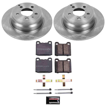 PowerStop Power Stop 94-97 Volvo 850 Rear Autospecialty Brake Kit KOE3145