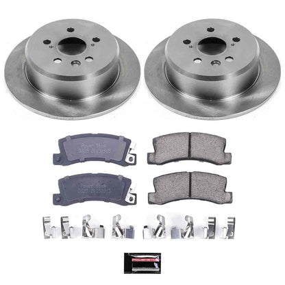 PowerStop Power Stop 95-99 Toyota Celica Rear Autospecialty Brake Kit KOE3147