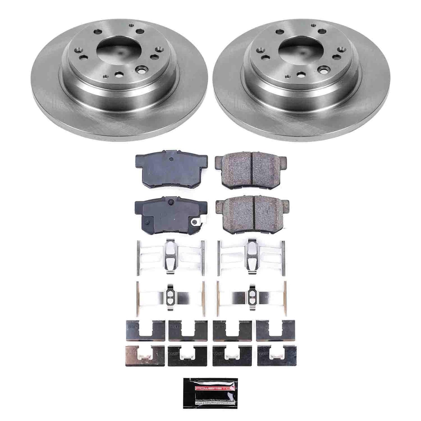 PowerStop Power Stop 99-01 Acura RL Rear Autospecialty Brake Kit KOE3154