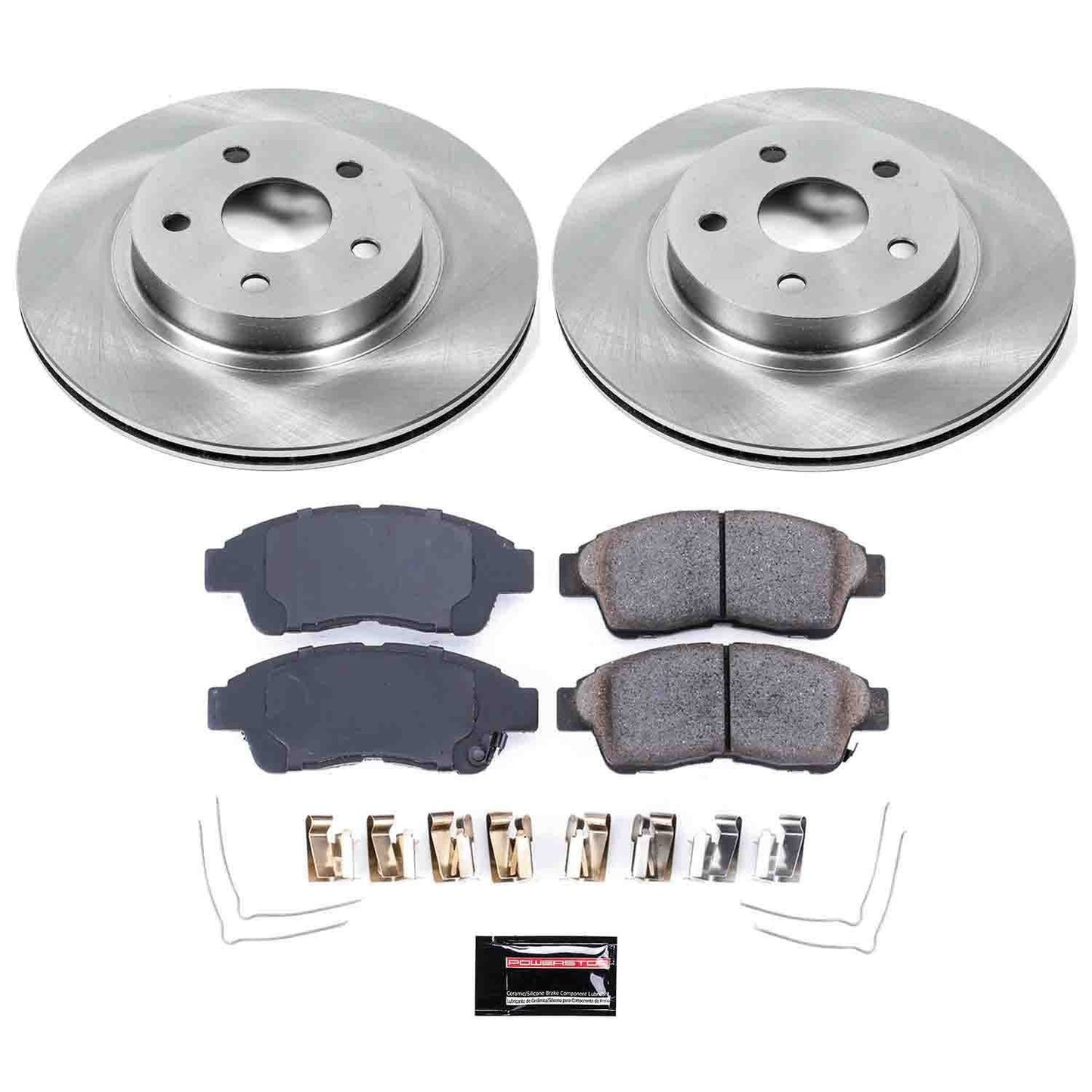 PowerStop Power Stop 96-00 Toyota RAV4 Front Autospecialty Brake Kit KOE3163