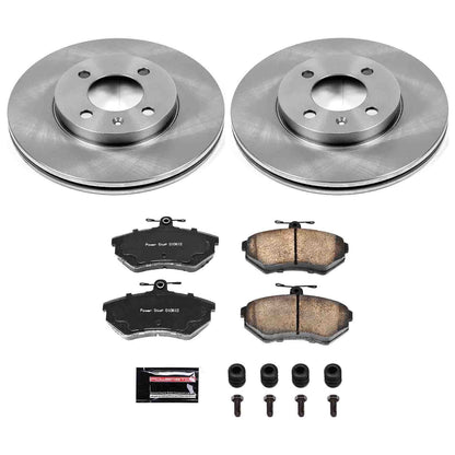 PowerStop Power Stop 95-02 Volkswagen Cabrio Front Autospecialty Brake Kit KOE374