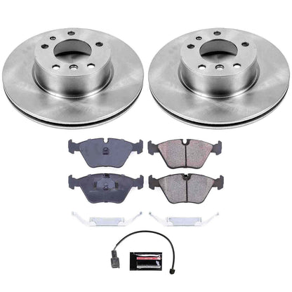PowerStop Power Stop 90-95 BMW 525i Front Autospecialty Brake Kit KOE390