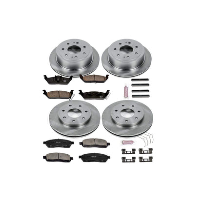 PowerStop Power Stop 04-08 Ford F-150 Front & Rear Autospecialty Brake Kit KOE4006