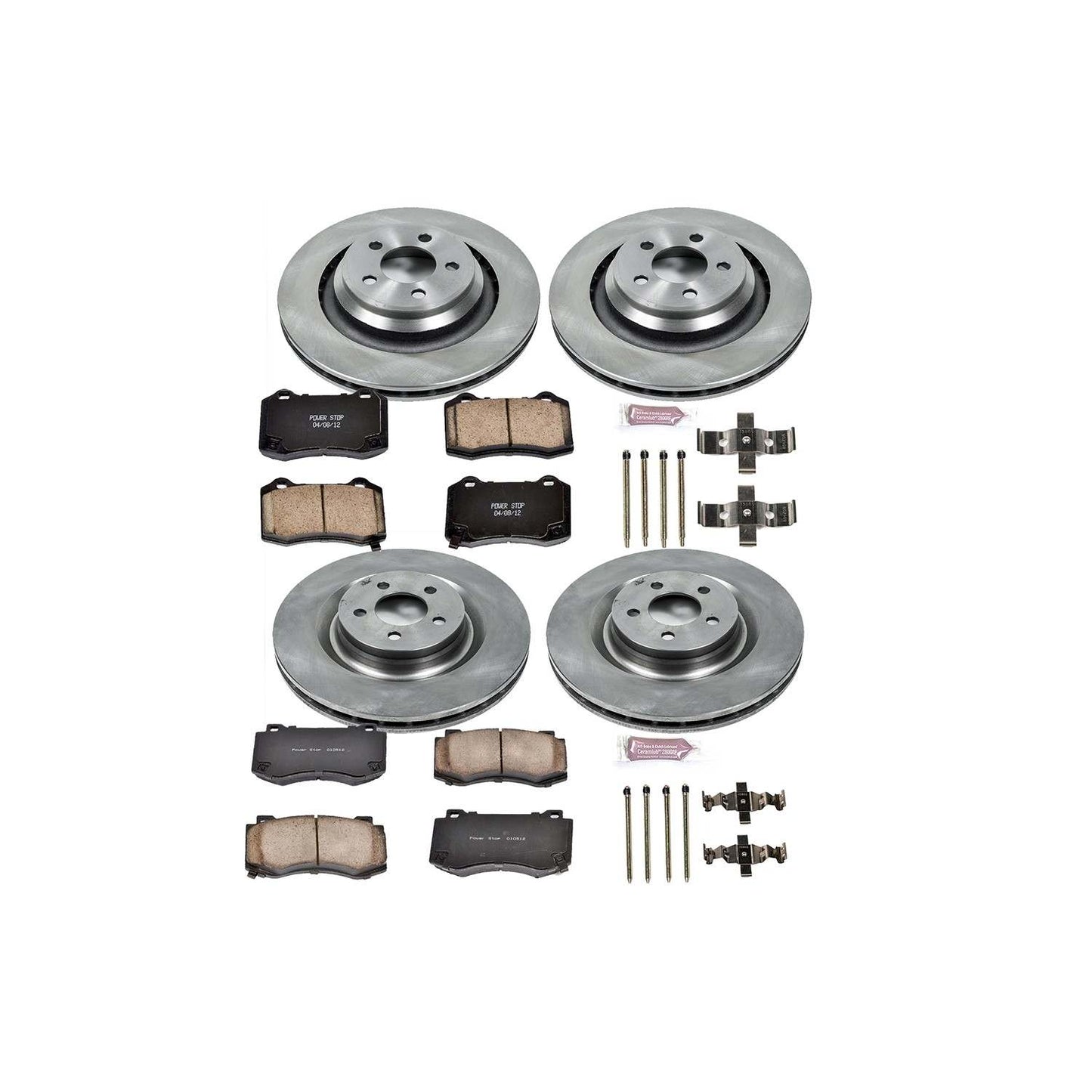 PowerStop Power Stop 05-10 Chrysler 300 Front & Rear Autospecialty Brake Kit KOE4023