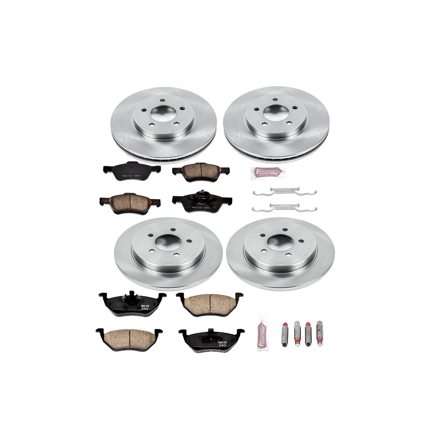 PowerStop Power Stop 05-07 Ford Escape Front & Rear Autospecialty Brake Kit KOE4024