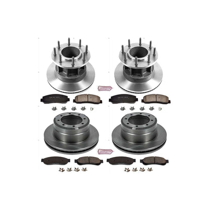 PowerStop Power Stop 07-10 Ford F-350 Super Duty Front & Rear Autospecialty Brake Kit KOE4032