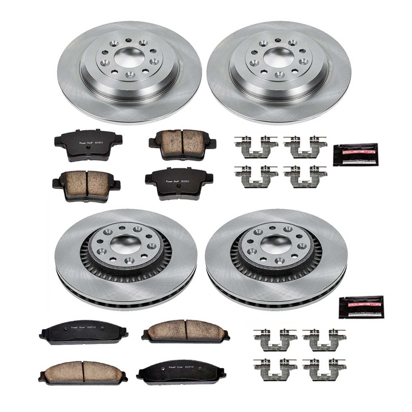PowerStop Power Stop 05-07 Ford Five Hundred Front & Rear Autospecialty Brake Kit KOE4039