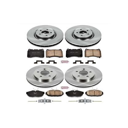 PowerStop Power Stop 07-11 Ford Mustang Front & Rear Autospecialty Brake Kit KOE4042