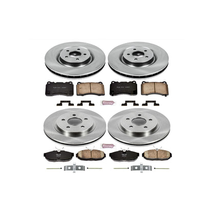 PowerStop Power Stop 07-11 Ford Mustang Front & Rear Autospecialty Brake Kit KOE4042