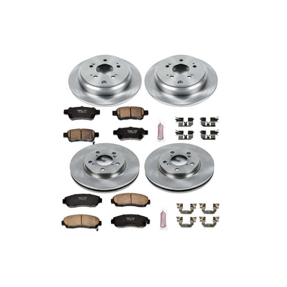 PowerStop Power Stop 05-10 Honda Odyssey Front & Rear Autospecialty Brake Kit KOE4044
