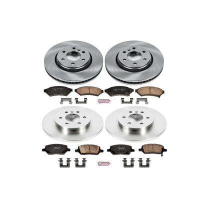 PowerStop Power Stop 06-07 Buick Terraza Front & Rear Autospecialty Brake Kit KOE4048