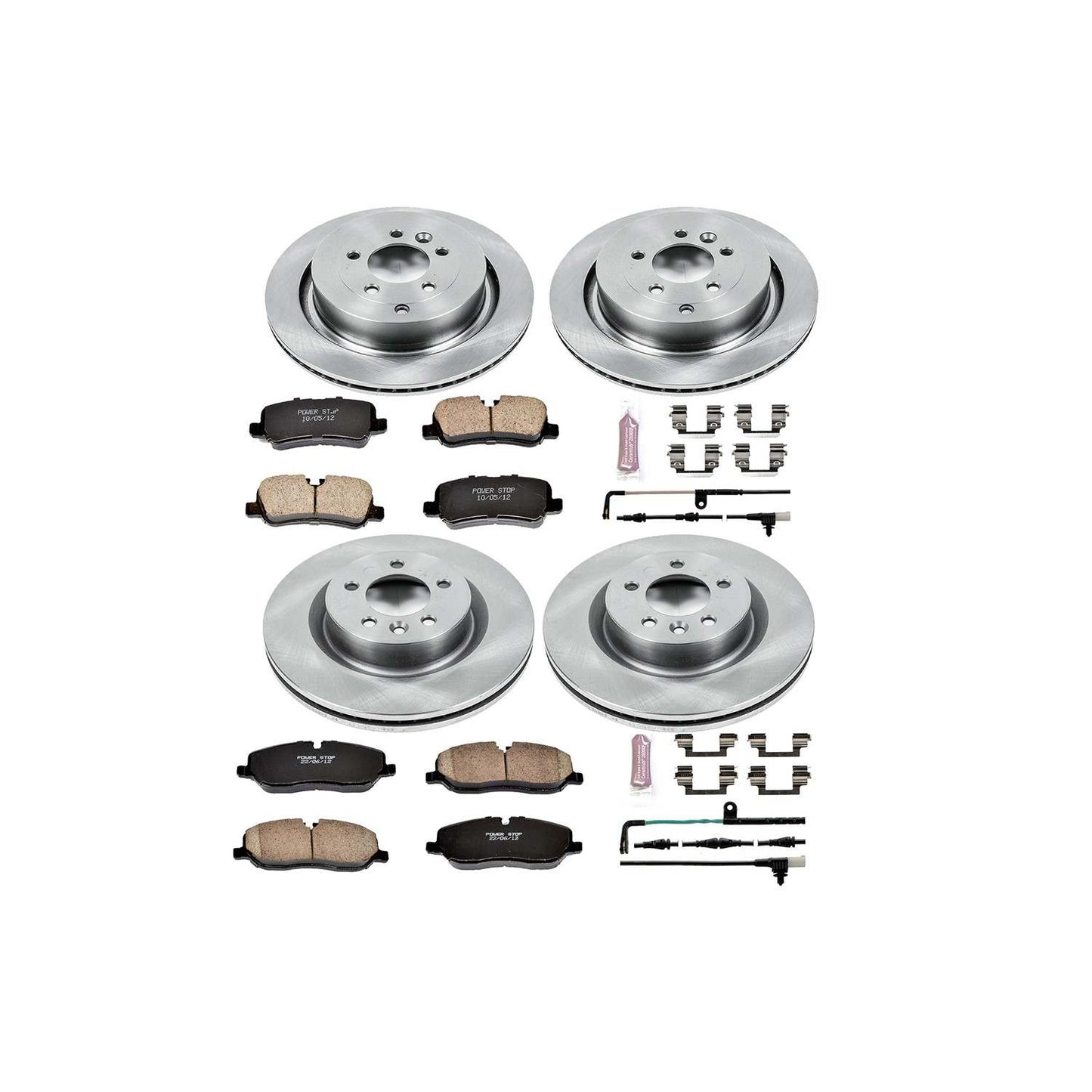 PowerStop Power Stop 05-09 Land Rover LR3 Front & Rear Autospecialty Brake Kit KOE4059