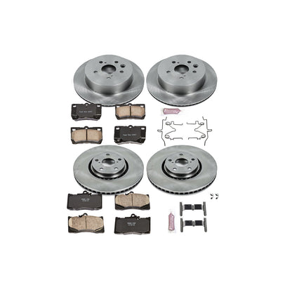 PowerStop Power Stop 07-11 Lexus GS350 Front & Rear Autospecialty Brake Kit KOE4071
