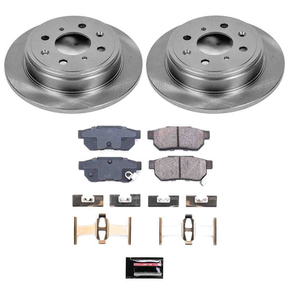 PowerStop Power Stop 90-01 Acura Integra Rear Autospecialty Brake Kit KOE408