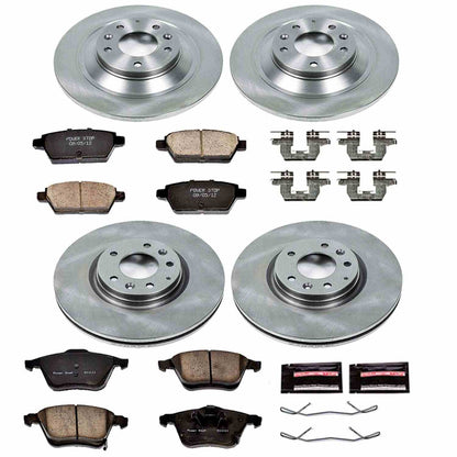 PowerStop Power Stop 06-07 Mazda 6 Front & Rear Autospecialty Brake Kit KOE4092