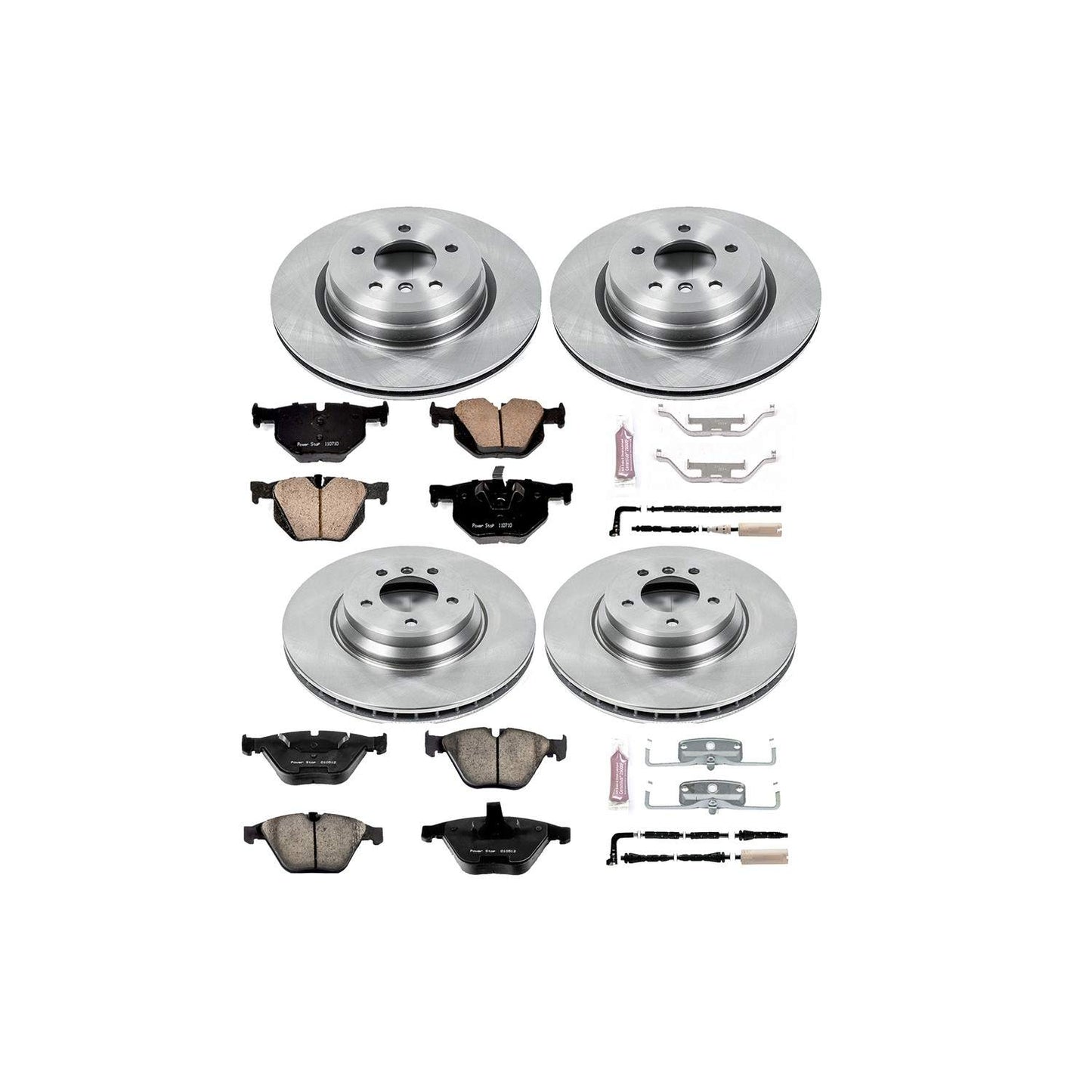 PowerStop Power Stop 2009 BMW 335d Front & Rear Autospecialty Brake Kit KOE4094