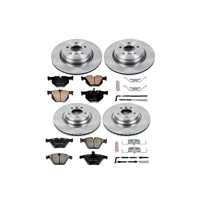 PowerStop Power Stop 2009 BMW 335d Front & Rear Autospecialty Brake Kit KOE4094