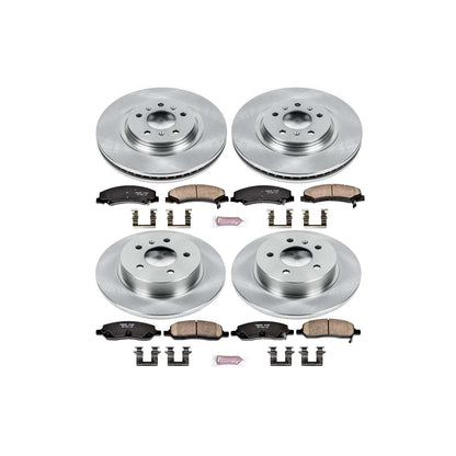 PowerStop Power Stop 06-11 Buick Lucerne Front & Rear Autospecialty Brake Kit KOE4097