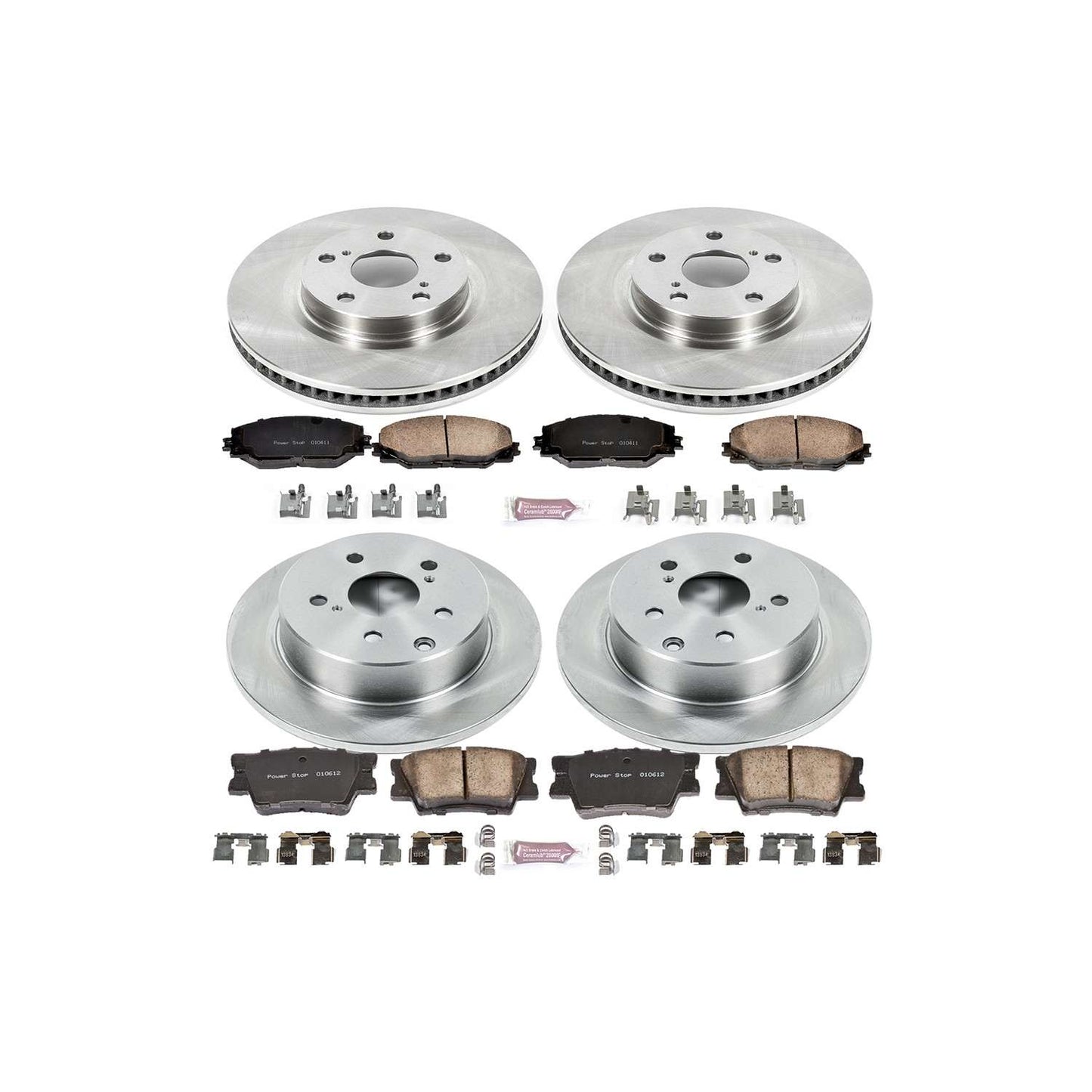 PowerStop Power Stop 06-18 Toyota RAV4 Front & Rear Autospecialty Brake Kit KOE4101