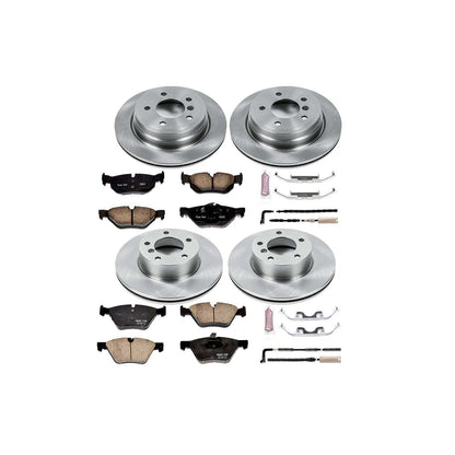 PowerStop Power Stop 2007 BMW 328xi Front & Rear Autospecialty Brake Kit KOE4102