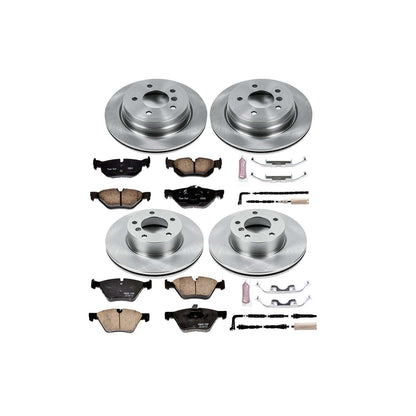 PowerStop Power Stop 2007 BMW 328i Front & Rear Autospecialty Brake Kit KOE4103