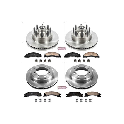 PowerStop Power Stop 08-14 Ford E-150 Front & Rear Autospecialty Brake Kit KOE4131