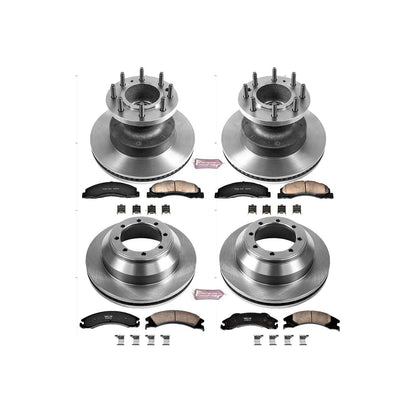 PowerStop Power Stop 08-19 Ford E-350 Super Duty Front & Rear Autospecialty Brake Kit KOE4132
