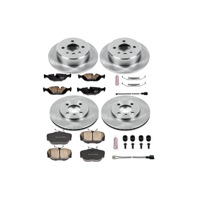 PowerStop Power Stop 91-92 BMW 318i Front & Rear Autospecialty Brake Kit KOE4167