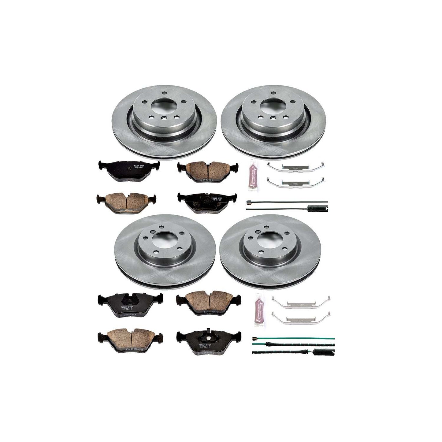 PowerStop Power Stop 95-99 BMW M3 Front & Rear Autospecialty Brake Kit KOE4229