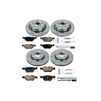 PowerStop Power Stop 95-99 BMW M3 Front & Rear Autospecialty Brake Kit KOE4229