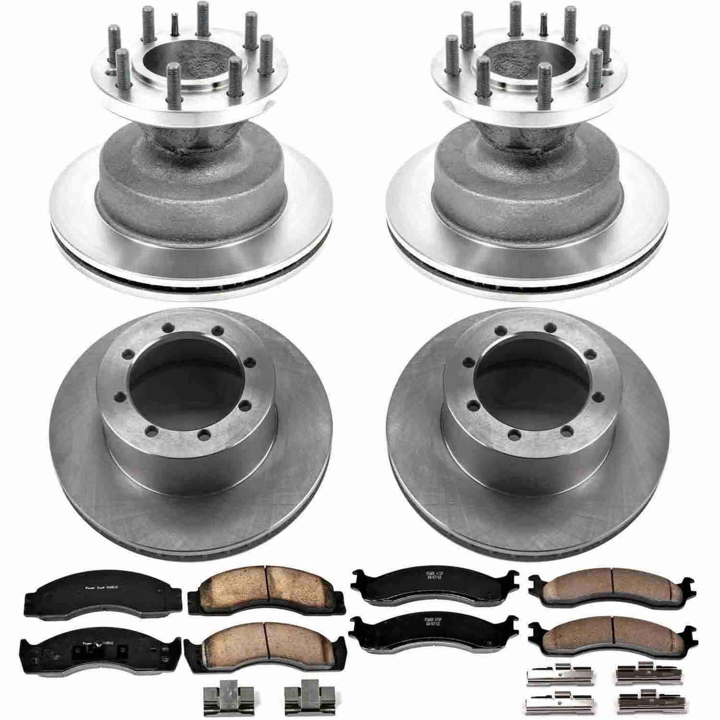 PowerStop Power Stop 00-02 Ford E-450 Super Duty Front & Rear Autospecialty Brake Kit KOE4233