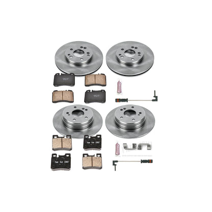 PowerStop Power Stop 94-95 Mercedes-Benz E320 Front & Rear Autospecialty Brake Kit KOE4246