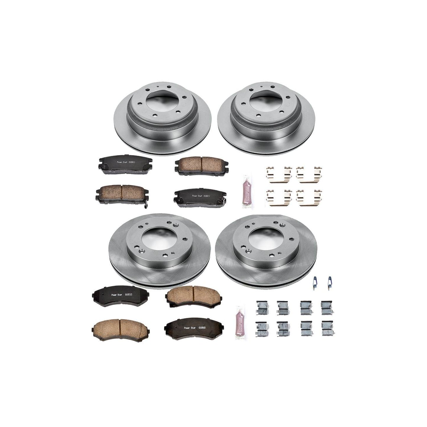 PowerStop Power Stop 2002 Honda Passport Front & Rear Autospecialty Brake Kit KOE4311