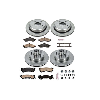 PowerStop Power Stop 94-96 Chevrolet Impala Front & Rear Autospecialty Brake Kit KOE4338