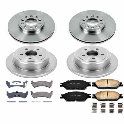 PowerStop Power Stop 99-03 Ford Windstar Front & Rear Autospecialty Brake Kit KOE4355