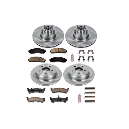 PowerStop Power Stop 01-02 Ford Explorer Sport Front & Rear Autospecialty Brake Kit KOE4356