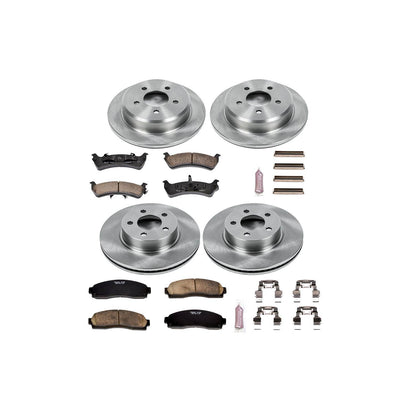 PowerStop Power Stop 01-02 Ford Explorer Sport Front & Rear Autospecialty Brake Kit KOE4357
