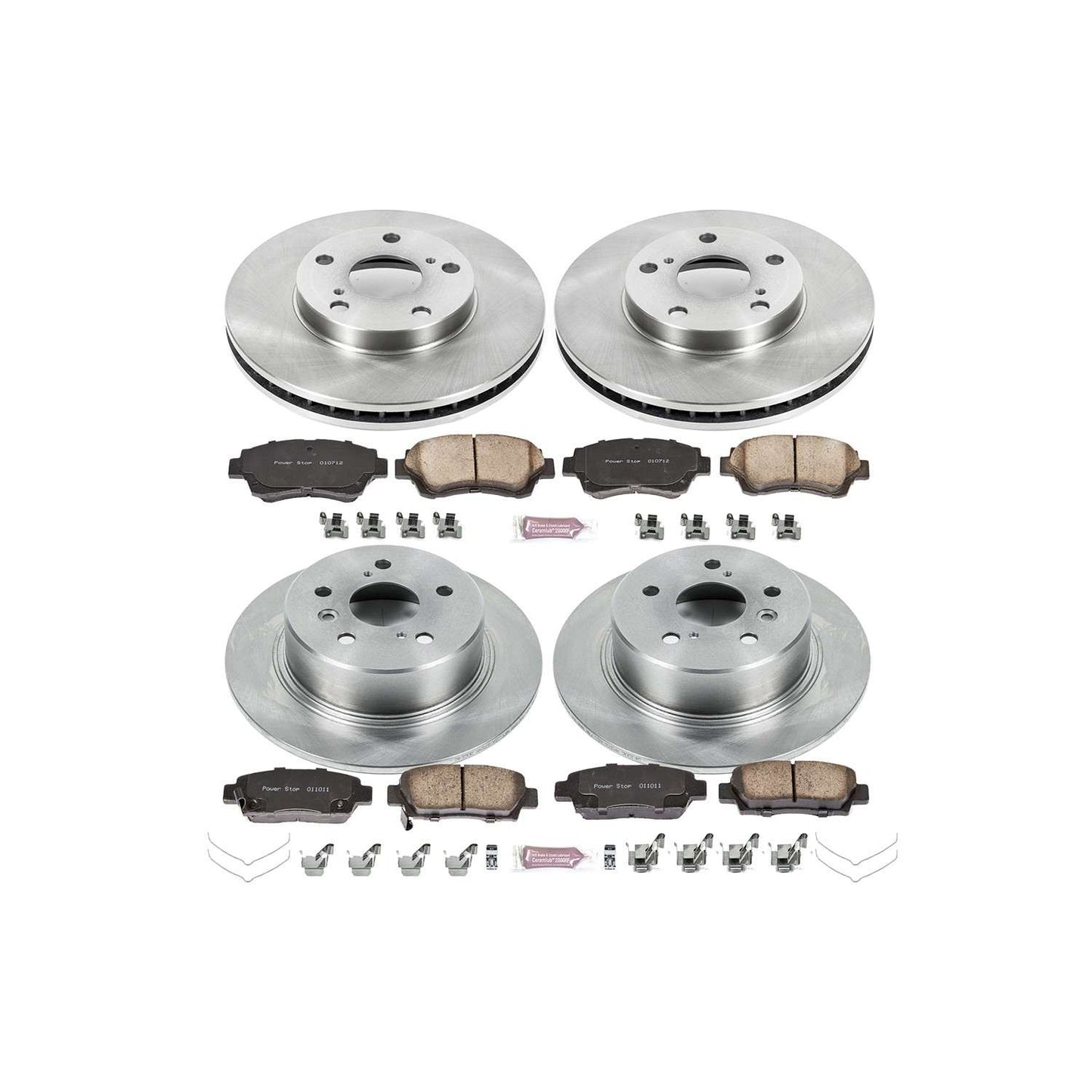 PowerStop Power Stop 95-97 Toyota Avalon Front & Rear Autospecialty Brake Kit KOE4359