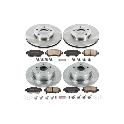 PowerStop Power Stop 95-97 Toyota Avalon Front & Rear Autospecialty Brake Kit KOE4359